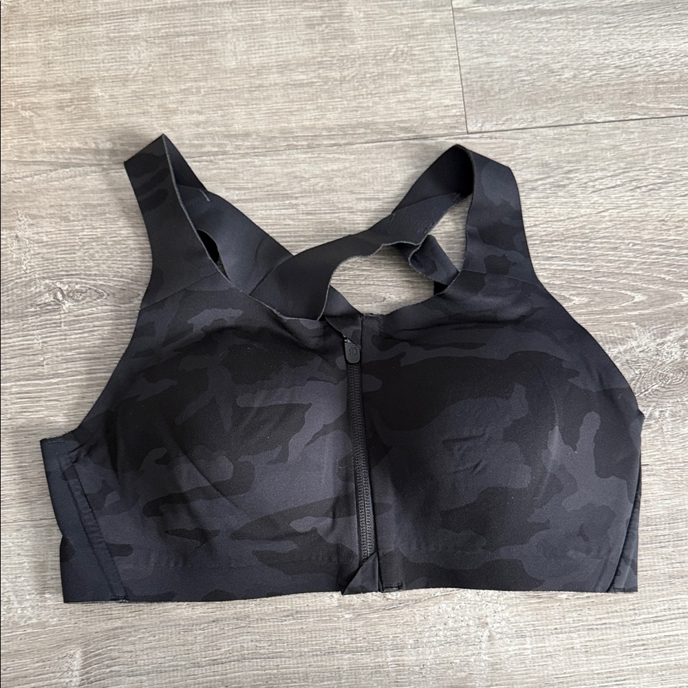 lululemon athletica Black Camo Enlite Bra
